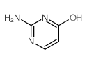 2-氨基-4-羟基嘧啶结构式