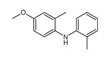 4-methoxy-2-methyl-N-(2-methylphenyl)aniline Structure
