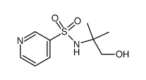 pyridine-3-sulfonic acid (2-hydroxy-1,1-dimethyl-ethyl)-amide Structure