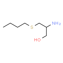 1-Propanol,2-amino-3-(butylthio)-结构式