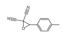 3-(4-methylphenyl)-2,2-Oxiranedicarbonitrile Structure