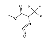 methyl 3,3,3-trifluoro-2-isocyanatopropionate Structure