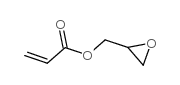 丙烯酸环氧丙酯 (含稳定剂MEHQ)结构式
