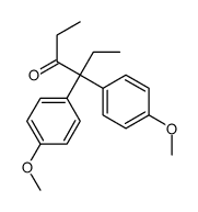4,4-bis(4-methoxyphenyl)hexan-3-one Structure