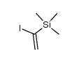 1-iodoethenyl(trimethyl)silane结构式