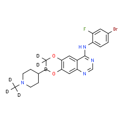 Vandetanib-d6 structure