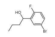 1-(5-bromo-2-fluoro-phenyl)-butan-1-ol Structure