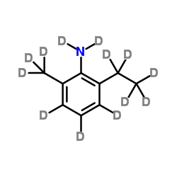 2-Ethyl-6-methylaniline-d13 Structure