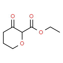ethyl 3-oxotetrahydropyran-2-carboxylate Structure