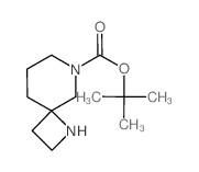 1,6-Diaza-spiro[3.5]nonane-6-carboxylic acid tert-butyl ester structure