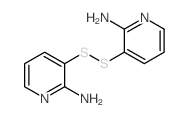 3,3'-DISULFANEDIYLBIS(PYRIDIN-2-AMINE) Structure
