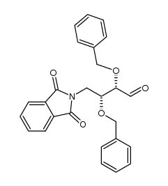 (2S,3R)-2,3-bis(benzyloxy)-4-(1,3-dioxoisoindolin-2-yl)butanal Structure