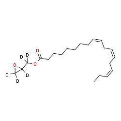 亚油酸缩水甘油酯-d5结构式