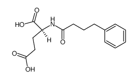 N-(4-phenylbutyl)glutamic acid结构式