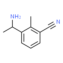 (R)-3-(1-Aminoethyl)-2-methylbenzonitrile Structure