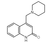 4-哌啶-1-甲基-1H-喹啉-2-酮结构式