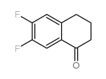 6,7-DIFLUORO-3,4-DIHYDRONAPHTHALEN-1(2H)-ONE Structure