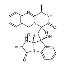 fumiquinazoline B结构式