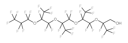 1H,1H-PERFLUORO(2,5,8,11-TETRAMETHYL-3,6,9,12-TETRAOXAPENTADECAN-1-OL) Structure