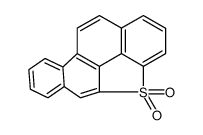 chryseno(4,5-bcd)thiophene-4,4-dioxide结构式