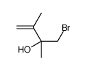 1-bromo-2,3-dimethylbut-3-en-2-ol结构式