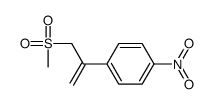 1-(3-methylsulfonylprop-1-en-2-yl)-4-nitrobenzene结构式