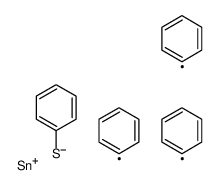 triphenyl(phenylsulfanyl)stannane结构式
