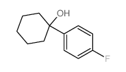 Cyclohexanol,1-(4-fluorophenyl)-结构式