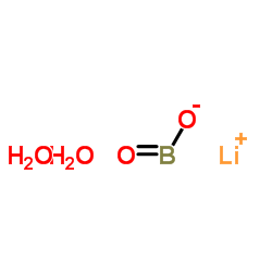 偏硼酸锂(二水合物)结构式