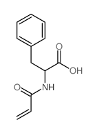 L-Phenylalanine,N-(1-oxo-2-propen-1-yl)- structure