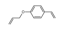 4-Allyoxystyrene Structure