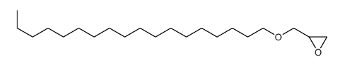 2-(octadecoxymethyl)oxirane Structure