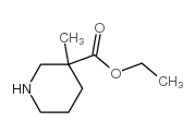 3-甲基-3-哌啶甲酸乙酯结构式