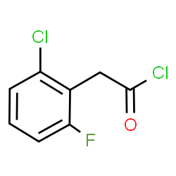 2-Chloro-6-fluorophenylacetyl chloride Structure