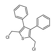 2,5-bis(chloromethyl)-3,4-diphenylthiophene结构式