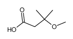β-methoxy-isovaleric acid结构式