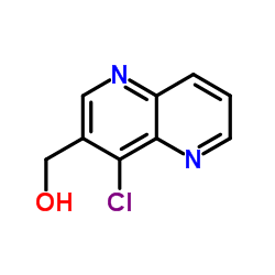 (4-Chloro-1,5-naphthyridin-3-yl)methanol Structure