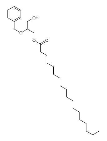 (3-hydroxy-2-phenylmethoxypropyl) octadecanoate结构式