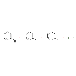praseodymium(3+) benzoate Structure