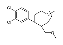 (1S,3S,4R,5R)-3-(3,4-dichlorophenyl)-4-(methoxymethyl)-8-methyl-8-azabicyclo[3.2.1]octane Structure
