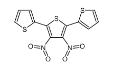 3',4'-Dinitro-2,2':5',2''-terthiophene Structure