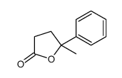 Dihydro-5-methyl-5-phenyl-2(3H)-furanone结构式