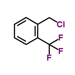 2-(三氟甲基)氯苄结构式