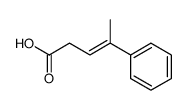 (E)-4-phenyl-3-pentenoic acid结构式