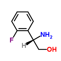 Benzeneethanol, beta-amino-2-fluoro-, (betaS)- (9CI) structure