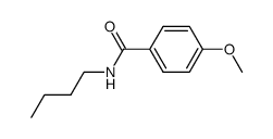 N-n-butyl p-methoxybenzamide Structure