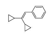 2,2-dicyclopropylethenylbenzene Structure