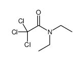 2,2,2-trichloro-N,N-diethyl-acetamide Structure