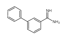 biphenyl-3-carboxamidine Structure