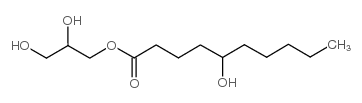 glyceryl 5-hydroxydecanoate Structure